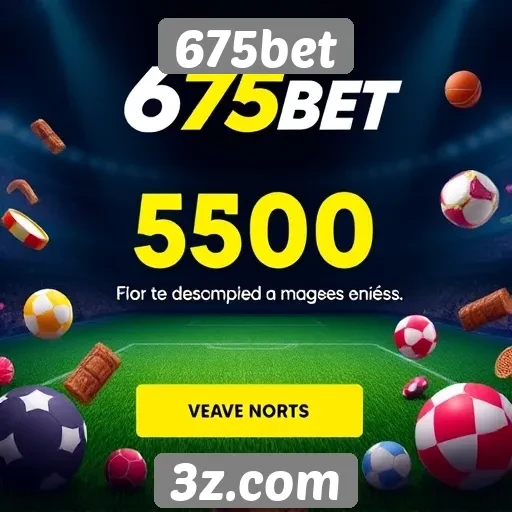 Plataforma 675bet oferece promoções para novos usuários