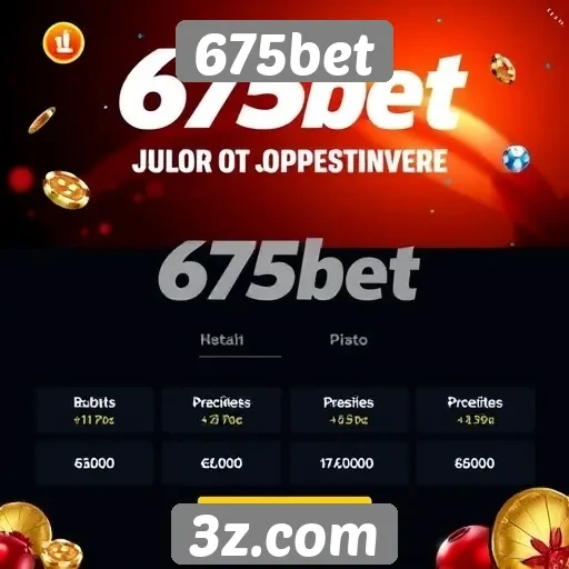 Ofertas e promoções do site 675bet para novos jogadores